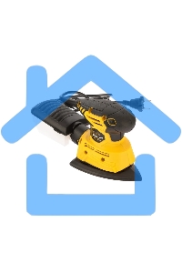 Машина плоскошлифовальная вибрационная 2 в 1 VDS-2, 130 Вт, 14000 об/мин Denzel