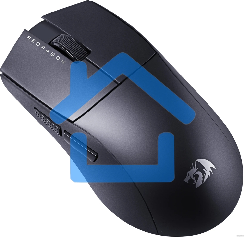 Мышь беспроводная Defender Redragon K1ng 4K Pro черный, 26000 dpi, радиоканал, Bluetooth, USB, кнопки - 5