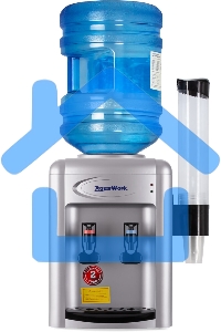 Кулер Aqua Work 0.7-TKR настольный серебристый