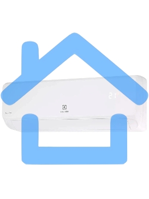 Блок внутренний сплит-системы Electrolux Fusion Wave EACS-07HFW/N3/in 7000 BTU, 20 м², 25 дБ, охлаждение, обогрев, осушение, белый