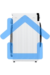 Стиральная машина Бирюса WMD-MX814/15 белая, загрузка фронтальная 8кг, 1400 об/мин., класс: A