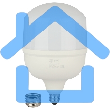 Лампа светодиодная ЭРА Б0032090 STD LED POWER T160-100W-6500-E27/E40 100 Вт колокол холодный дневной свет