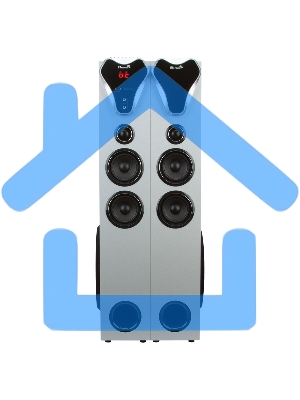 Колонка ELTRONIC (20-80) HOME SOUND серебро - колонка 10