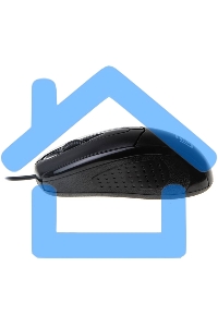 Мышь проводная Oklick 305M черный, 1000 dpi, USB, кнопки - 3