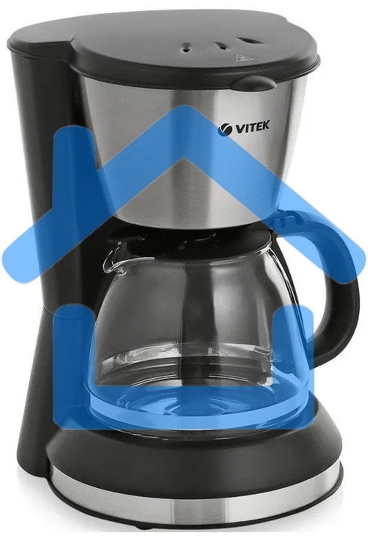 Кофеварка капельная Vitek VT-1506 ВК черный, молотый кофе, 0.7 л, 550 Вт