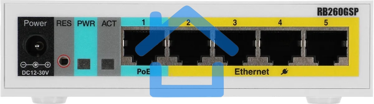 Коммутатор Mikrotik CSS106-1G-4P-1S 5PORT 1000M 1SFP