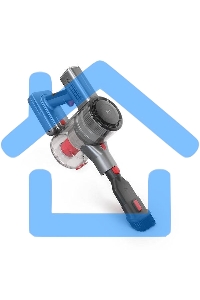 Пылесос вертикальный/ручной BQ VC0801H серый, питание от аккумулятора, 50 Вт, уборка сухая, пылесборник 0.6 л, работа от АКБ max 40 мин.