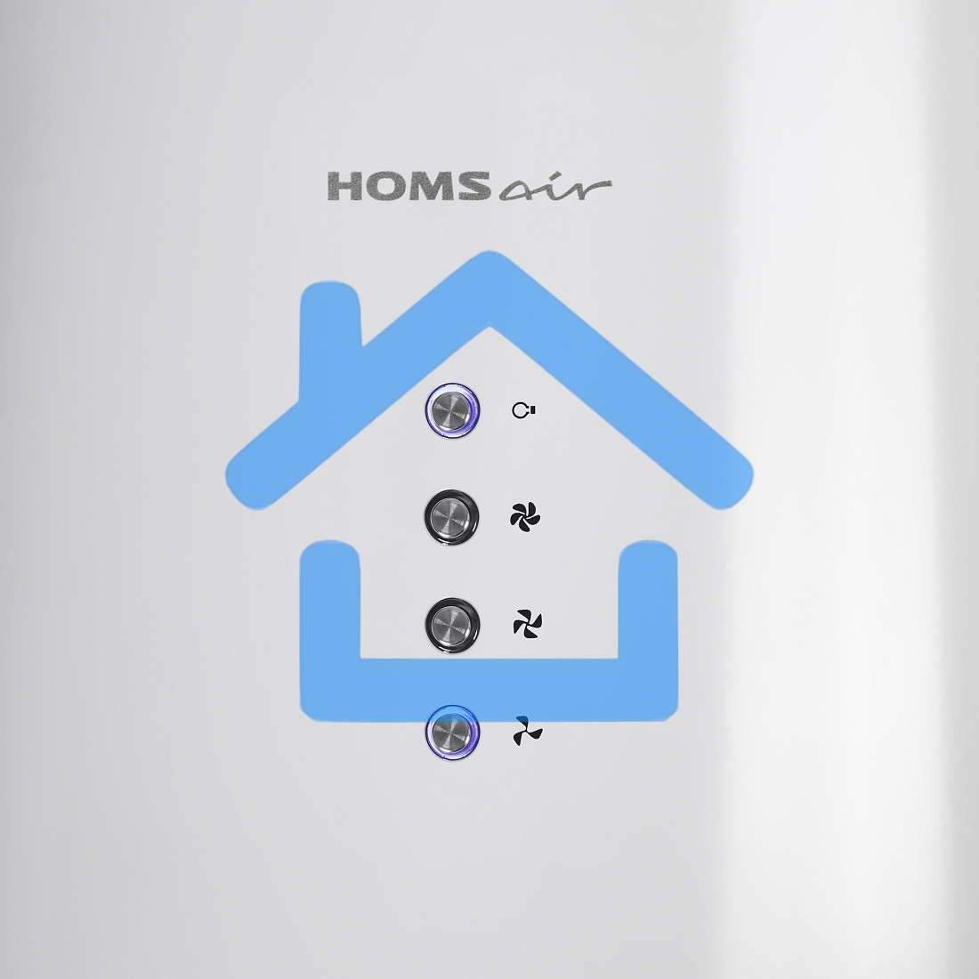 Вытяжка пристенная HOMSair ART 1050WL 35 белый, 35 см, 1050 куб. м/ч, 63 дБ