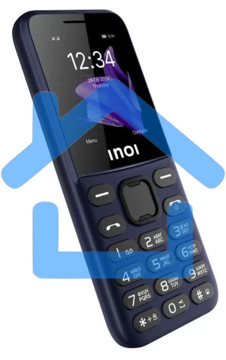 Мобильный телефон INOI 140 Classic Lite 4G синий