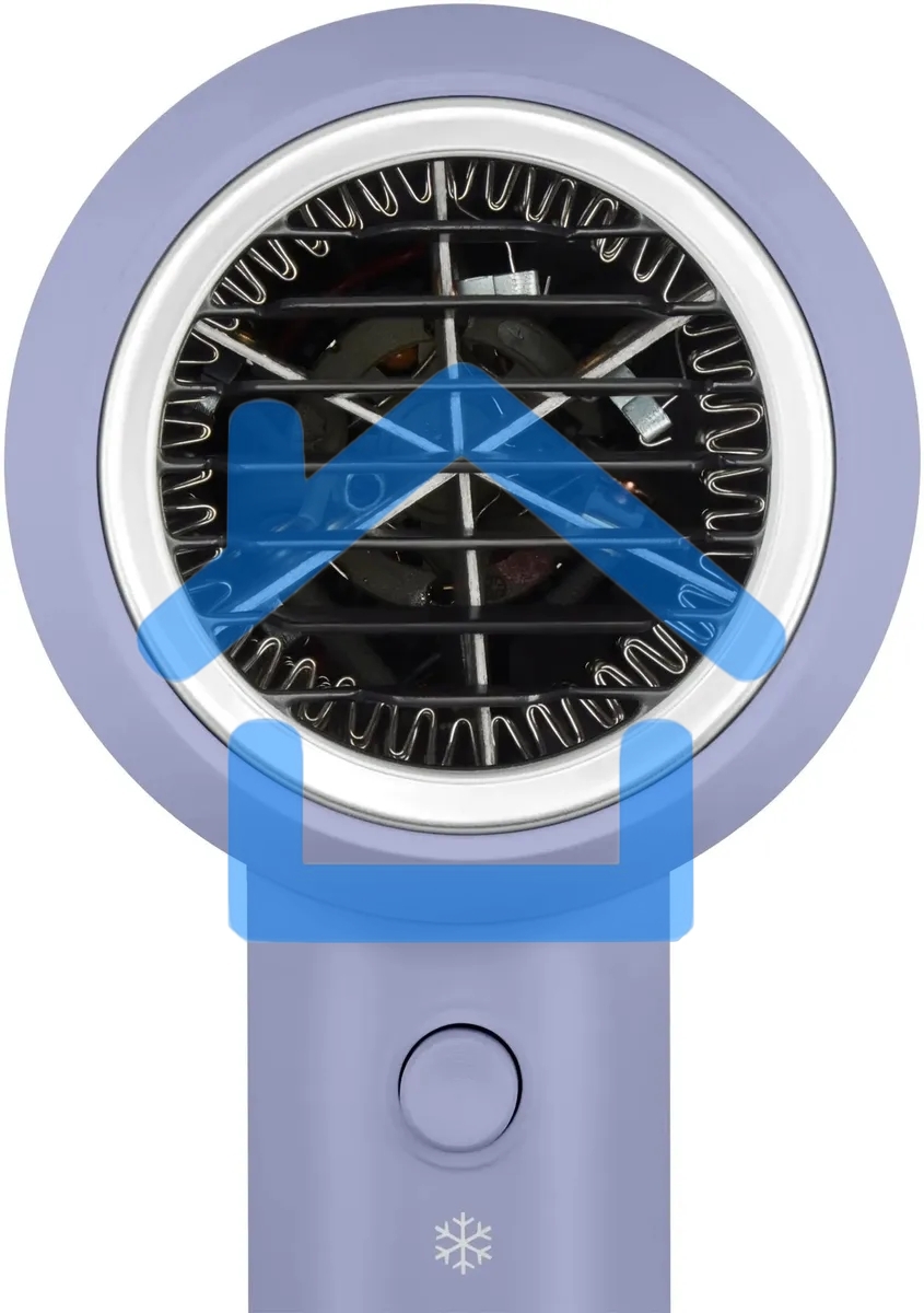 Фен для волос POLARIS PHD-2044TI лавандовый