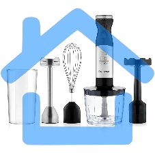 Блендер погружной BRAYER BR1259, 800 Вт, черный