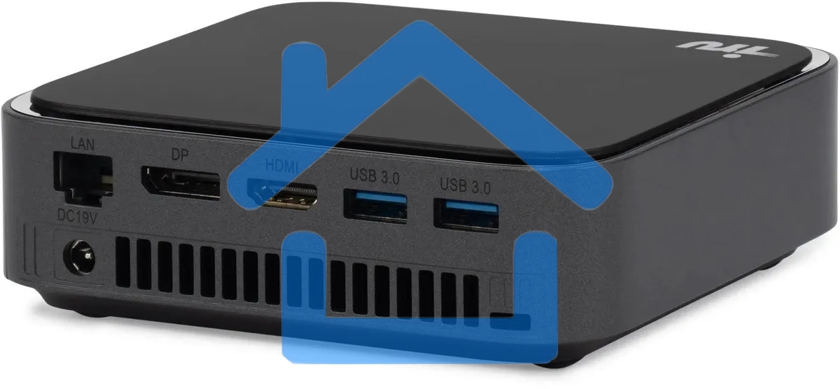 Неттоп IRU 310TLCN i3 1115G4 (3.3) 8Gb SSD256Gb Iris Xe Windows 11 Professional GbitEth черный (1975168)