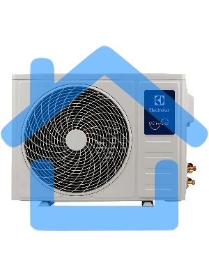 Блок наружный сплит-системы Electrolux Fusion Wave Super DC EACS/I-24HFW/N8/out инвертор, 24000 BTU, 70 м², охлаждение, обогрев, осушение