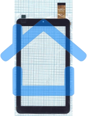 Сенсорное стекло (тачскрин) ZJ-70053A, черное