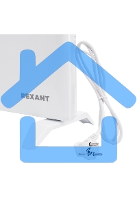 Конвектор Rexant 60-0119 белый, 1500 Вт, 20 м2, термостат