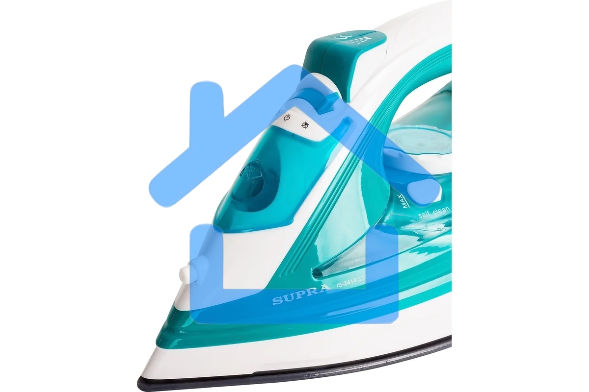 Утюг SUPRA IS-2414 2400Вт голубой/белый