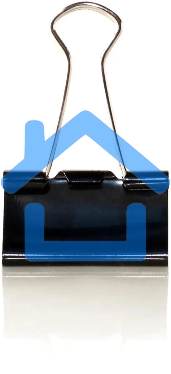 Зажимы Buro сталь 32мм черный (упаковка: 10шт) пакет