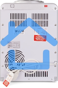 Кулер Aqua Work 0.7-TKR настольный серебристый