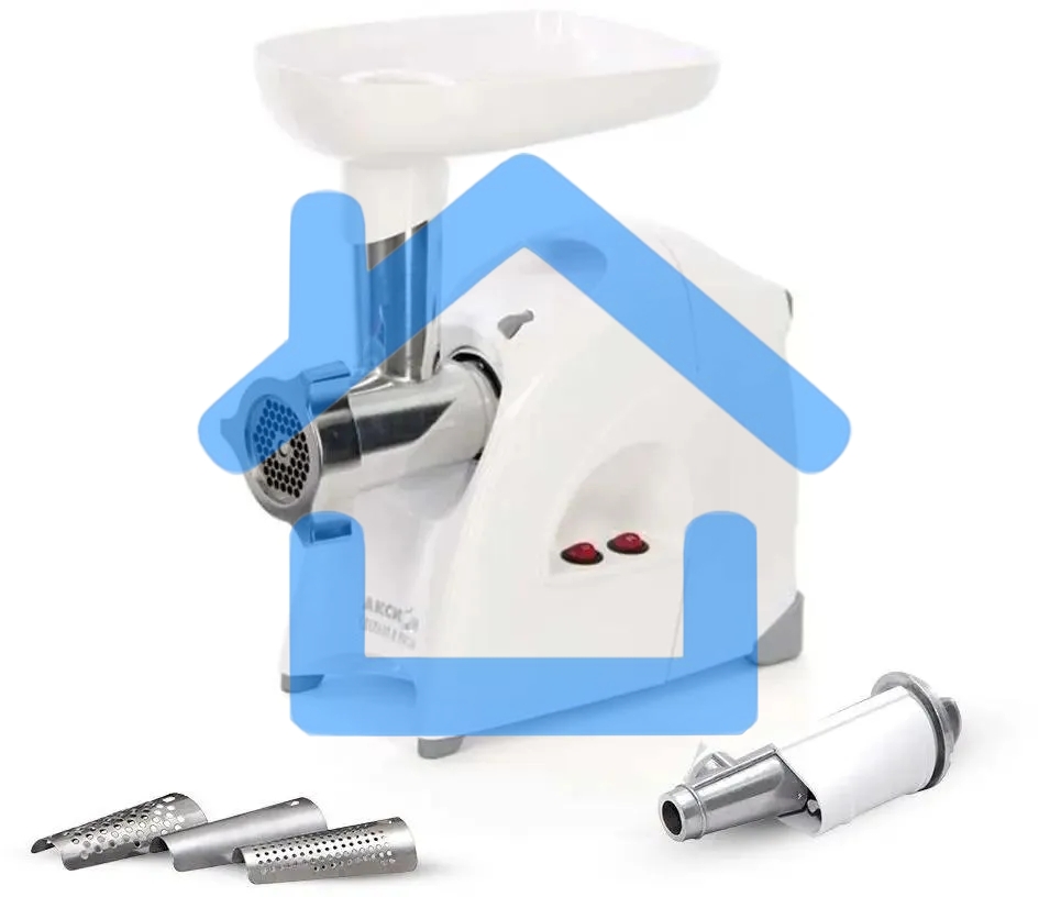 Мясорубка электрическая Аксион М641.04 белый, 2000 Вт