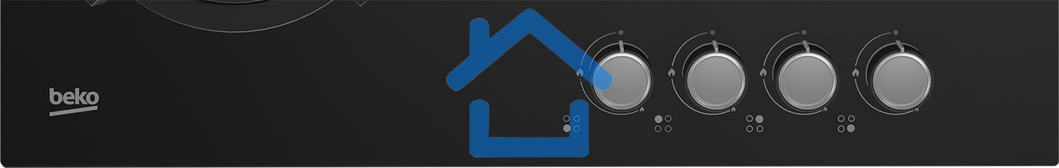 Газовая варочная панель Beko HINW 64229 S черный