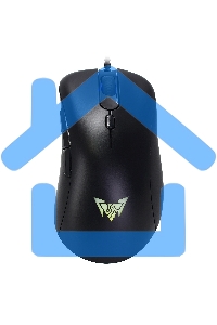 Мышь проводная Crown CMGM-904 черный, 7000 dpi, USB, кнопки - 7