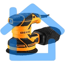 Шлифмашина эксцентриковая сетевая DEKO ZKG-125