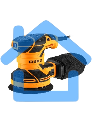 Шлифмашина эксцентриковая сетевая DEKO ZKG-125