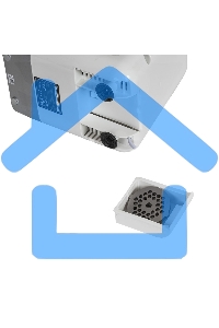 Мясорубка электрическая JVC JK-MG124 2000 Вт, белый с серым