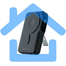 Портативный аккумулятор QUMO Future Magnetic PowerAid 10000mAh Ultra 5in1 W15 черный FMPA-10C-S2