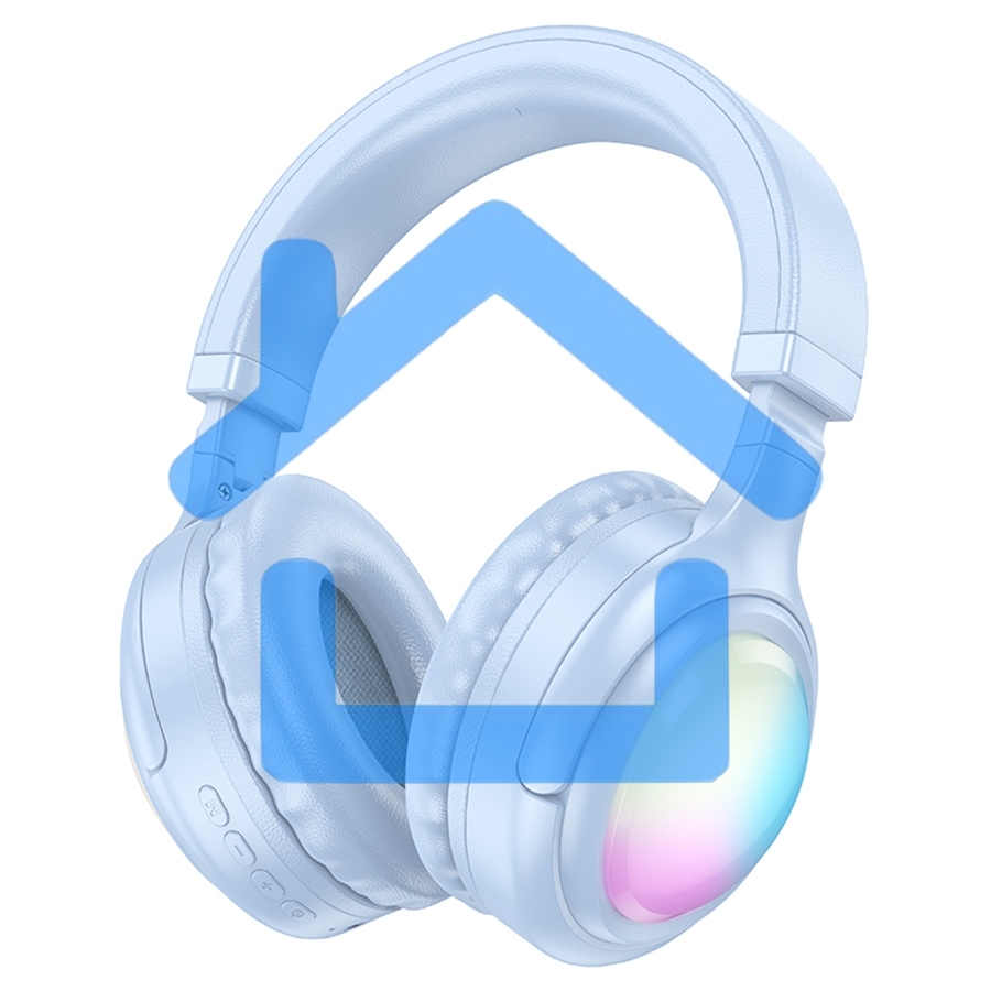 Беспроводные наушники HOCO (6942007618830) W48 Bluetooth 5.3 Blue