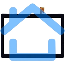 Сенсорное стекло (тачскрин) для Digma CITI 1578 4G (CS1196ML), черное