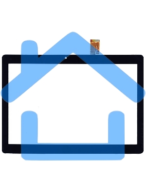 Сенсорное стекло (тачскрин) для Digma CITI 1578 4G (CS1196ML), черное