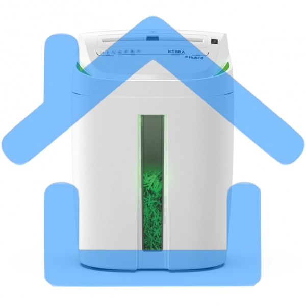 Шредер Kobra S6-Hybrid E/S серый (секр.Р-2) ленты 26лист. 40лтр. скрепки скобы пл.карты CD