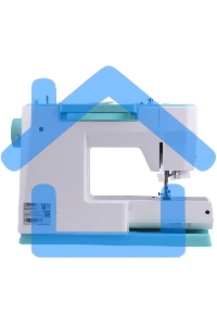 Швейная машина Necchi Q134A белый/голубой
