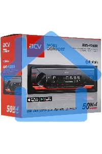 Автомагнитола ACV AVS-928BR 1DIN 4x50Вт