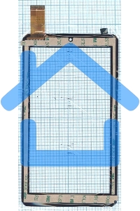 Сенсорное стекло (тачскрин) ZJ-70053A, черное