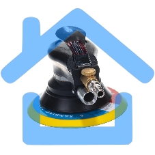 Пневмошлифмашина орбитальная SR150CV с пылеотводом c набором (140л/м_9000об_мин_6.3бар_150мм) 100182