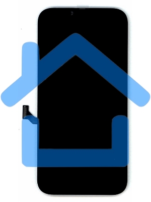 Дисплей (модуль) для Apple iPhone 14 Plus в сборе с тачскрином, черный