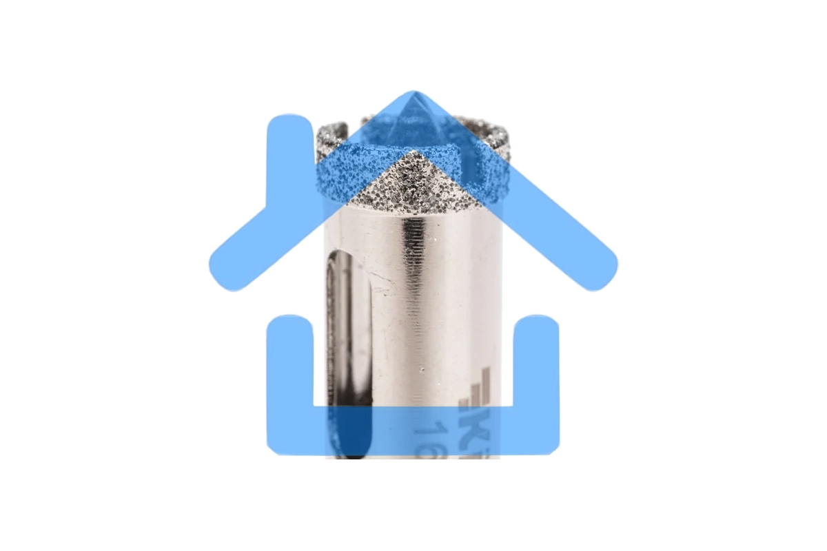 Коронка алмазная KRANZ 16 мм с центровочным сверлом