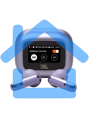 Наушники JBL Live Flex 3 пурпурный