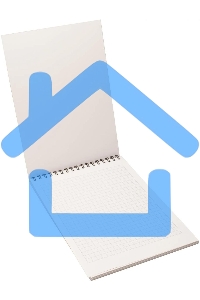 Блокнот Silwerhof Одинокий воин, A5, обложка картон, 60л. клетка, гребень (2шт)