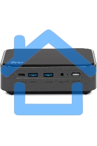 Неттоп IRU 310TLCN i3 1115G4 (3.3) 8Gb SSD256Gb Iris Xe Windows 11 Professional GbitEth черный (1975168)