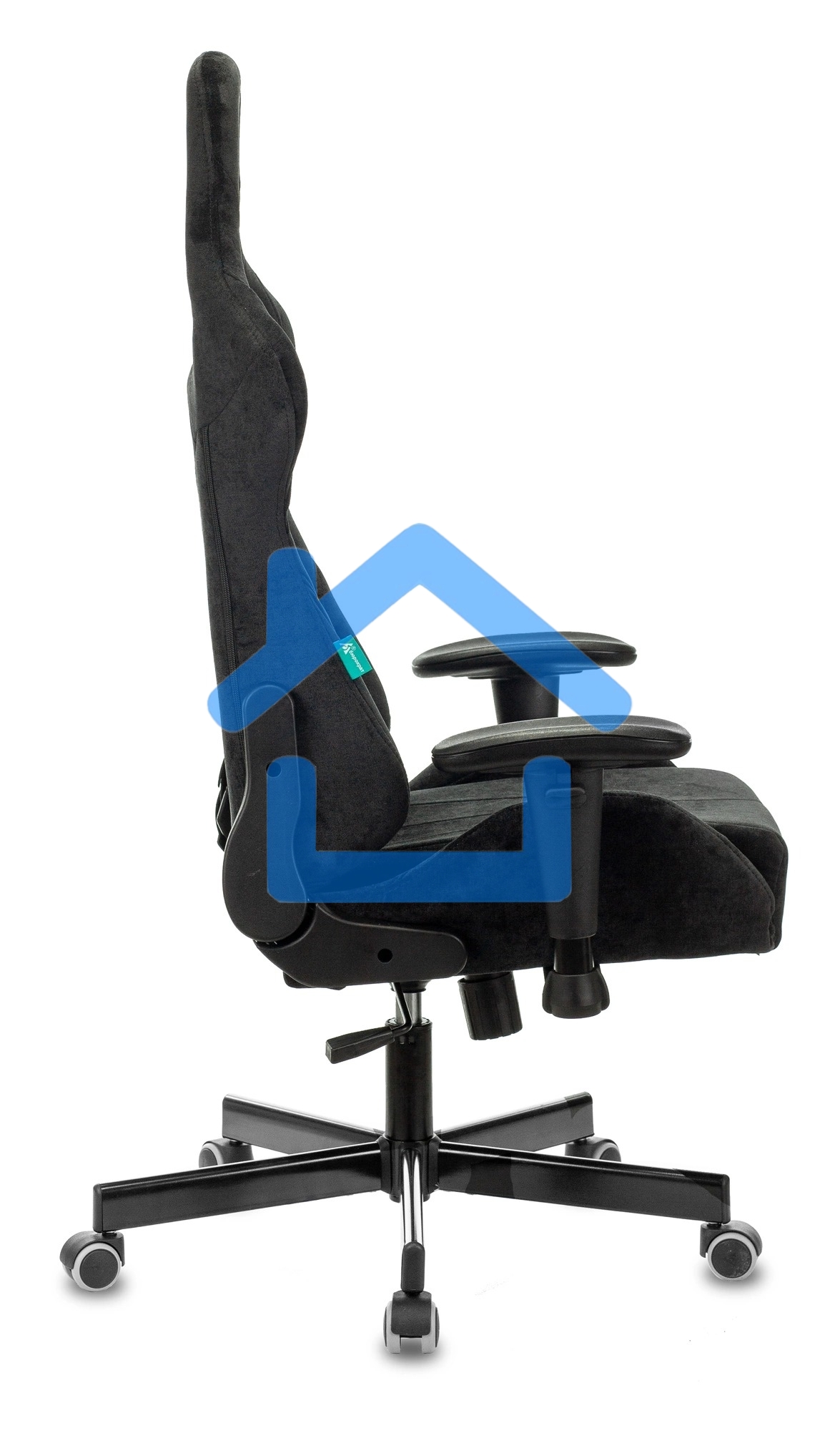 Кресло игровое Бюрократ VIKING KNIGHT LT20 FABRIC черный крестовина металл/пластик