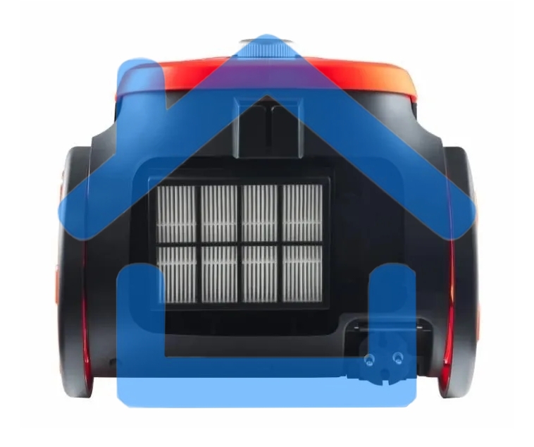 Пылесос Zelmer 81205158T черный/красный, 800 Вт, уборка сухая, пылесборник контейнер 2 л