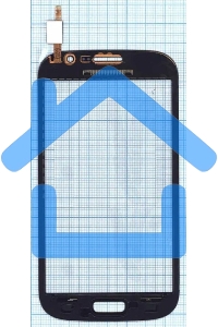 Сенсорное стекло (тачскрин) для Samsung Galaxy Grand Neo Duos GT-I9060, синее