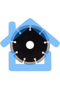 Диск алмазный отрезной сегментный, 115 х 22,2 мм, сухая резка Sparta