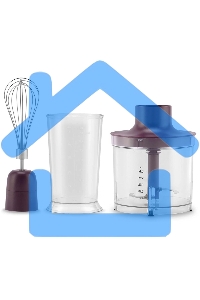 Блендер погружной Vitek VT-8535 бордовый