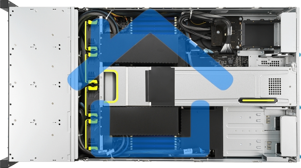 Серверная платформа ASUS RS720-E11-RS24U/10G/2.6KW/24NVMe/OCP/GPU