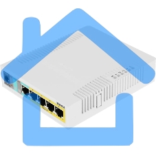 Коммутатор Mikrotik CSS106-1G-4P-1S 5PORT 1000M 1SFP