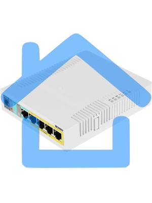 Коммутатор Mikrotik CSS106-1G-4P-1S 5PORT 1000M 1SFP